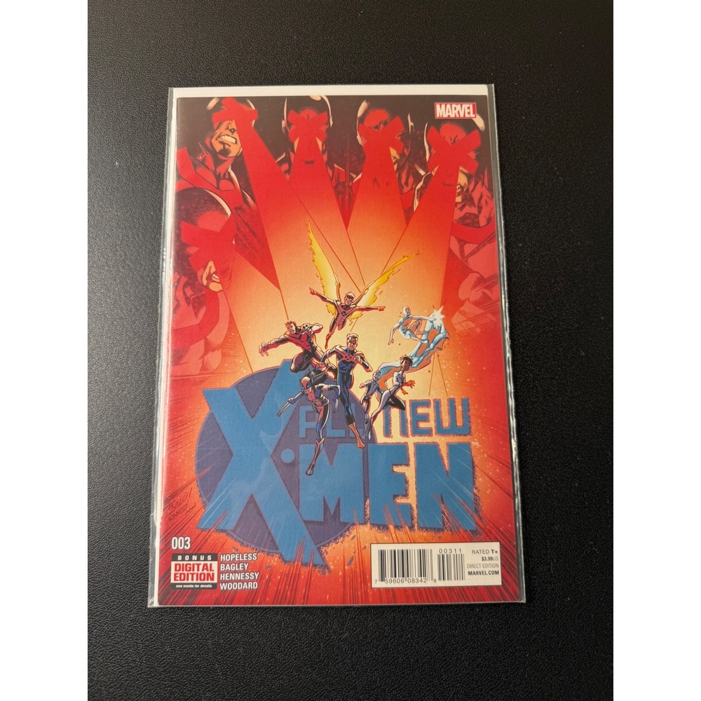 Marvel All-New X-Men 003 Bagley Hopeless 2016 Modern Age‎ Superhero Comic Book